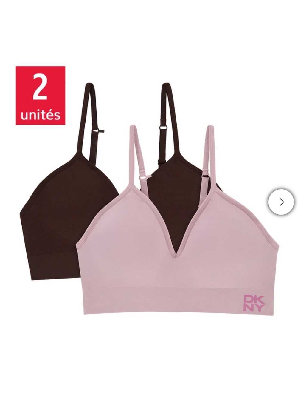 DKNY - Women's Seamless Bra 2-Piece Set